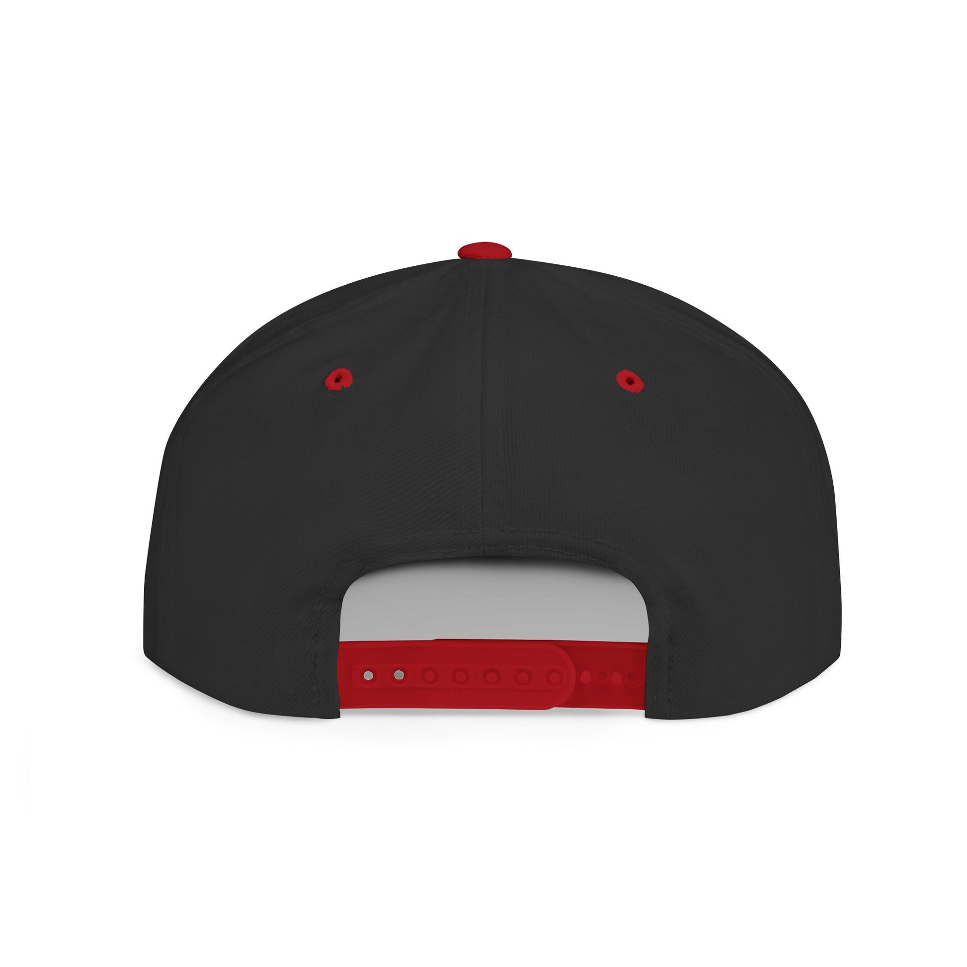 flat bill snapback hat balloon dog design