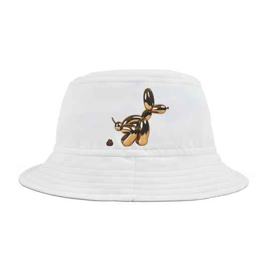 Whimsical Poop Art Bucket Hat for Fun-Loving Individuals