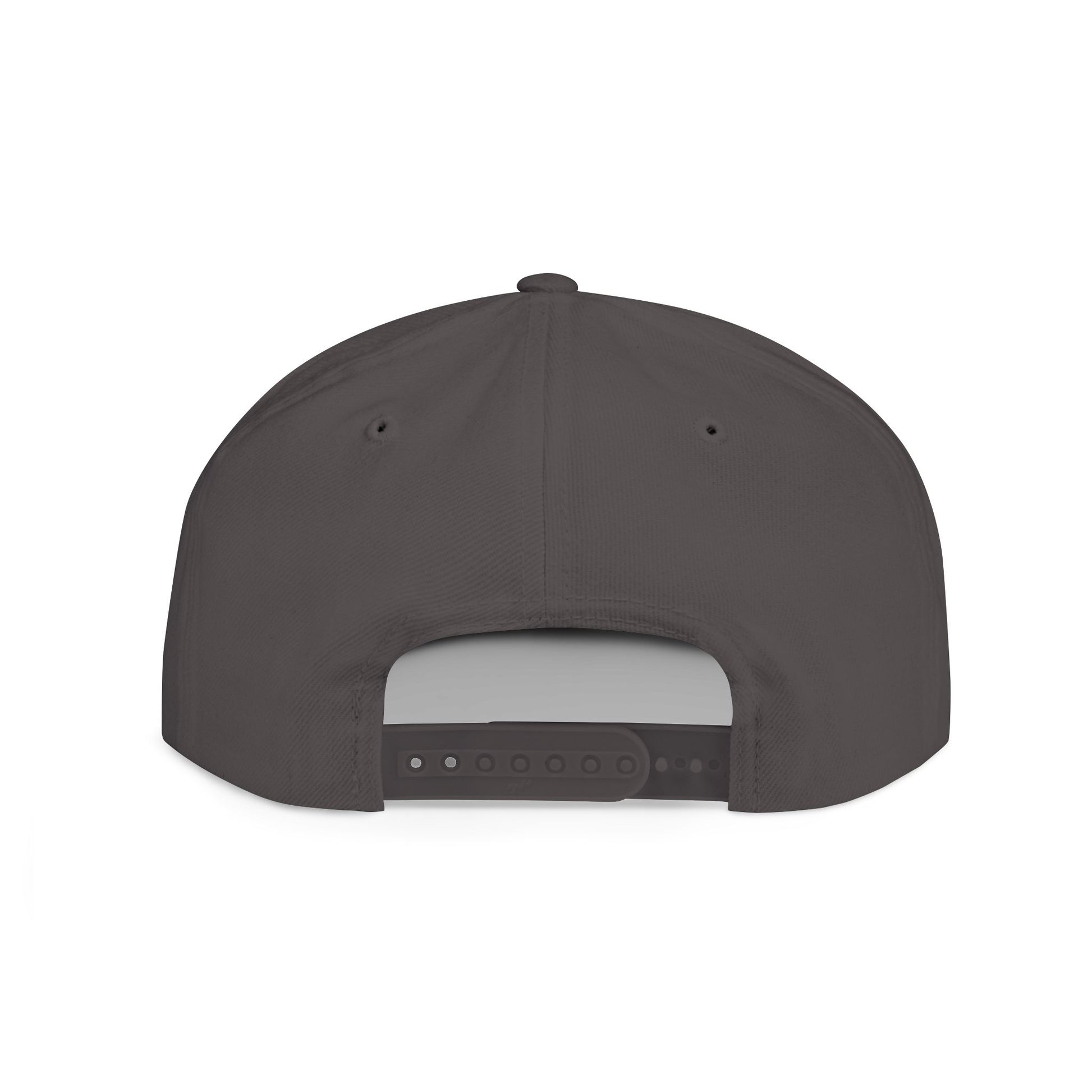 flat bill snapback hat balloon dog design
