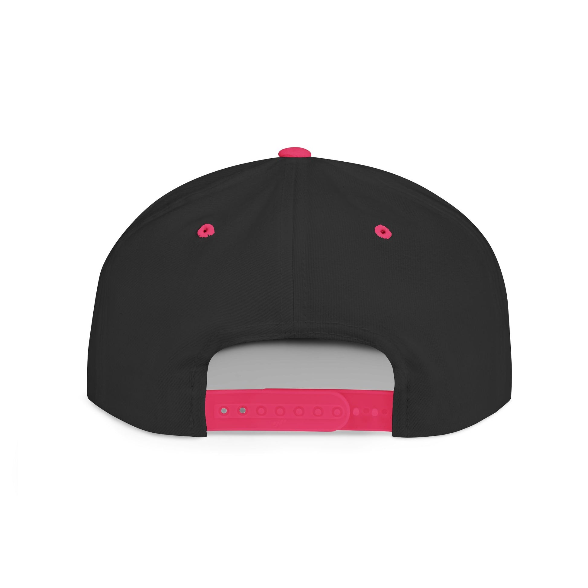 flat bill snapback hat balloon dog design